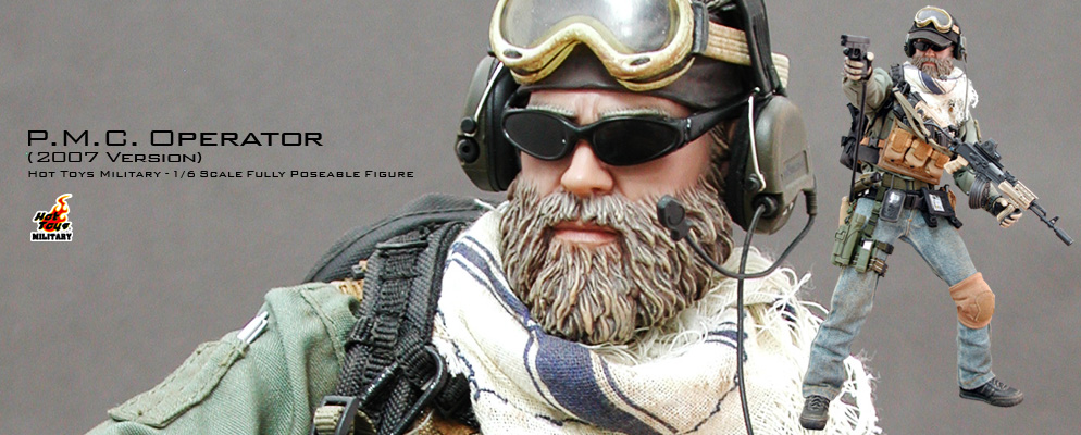 ホットトイズ・ミリタリー】1／6スケールフィギュア P.M.C. Operator