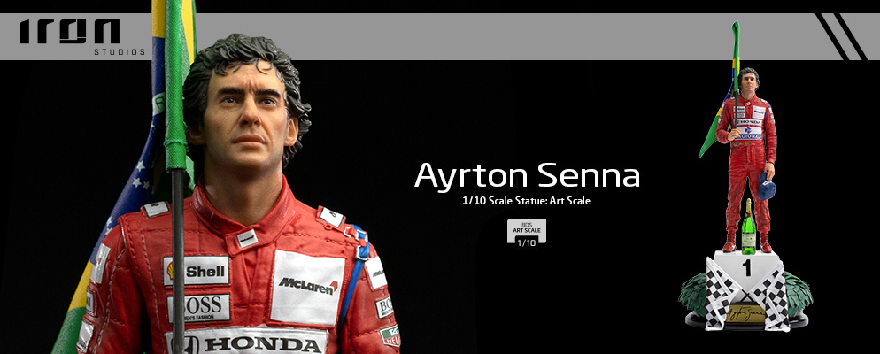 アイルトン・セナ』【アイアン・スタジオ スタチュー】「アート