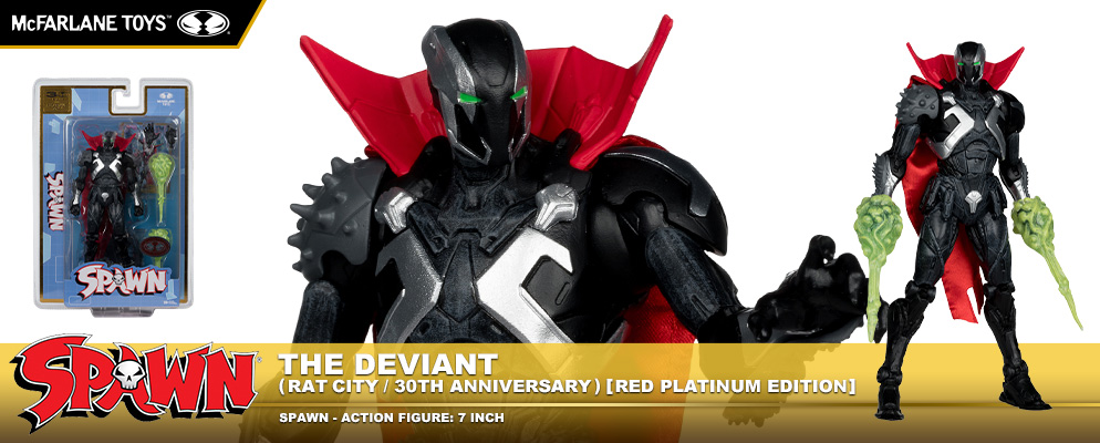 スポーン』【アクションフィギュア】7インチ デヴィアント（ラット