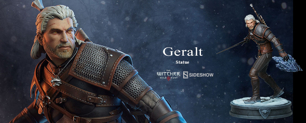ウィッチャー3 ワイルドハント』【スタチュー】リヴィアのゲラルト