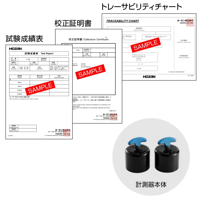 F-101-TA 電極（校正証明書付）【HOZAN】 ホーザン株式会社