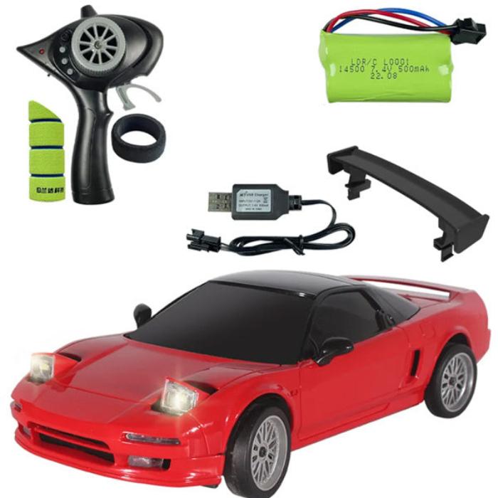 LDRC 1/18 NSX Drift Car RTR with Gyro Red – Hobbyco