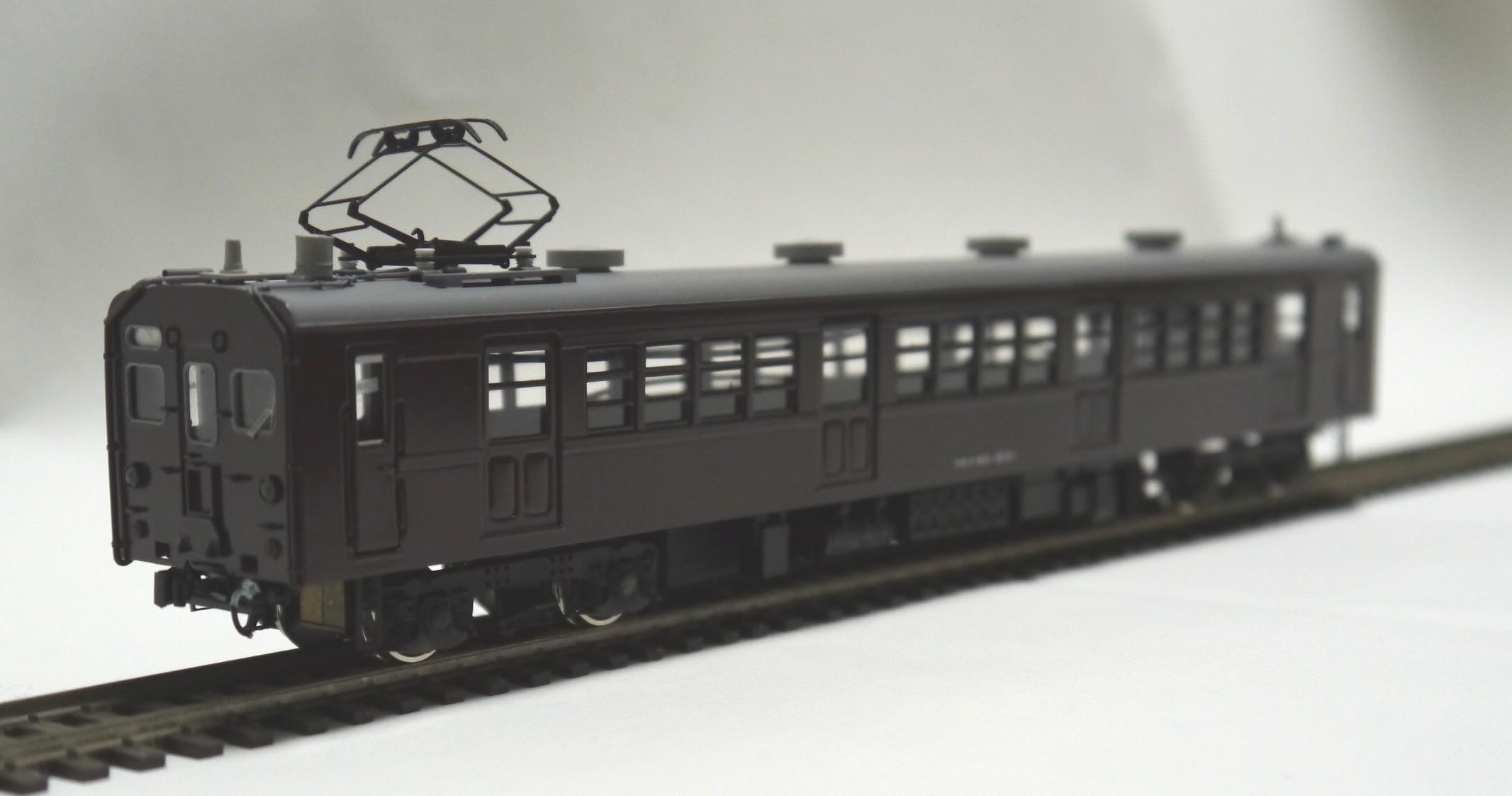 ブラス（真鍮）電車