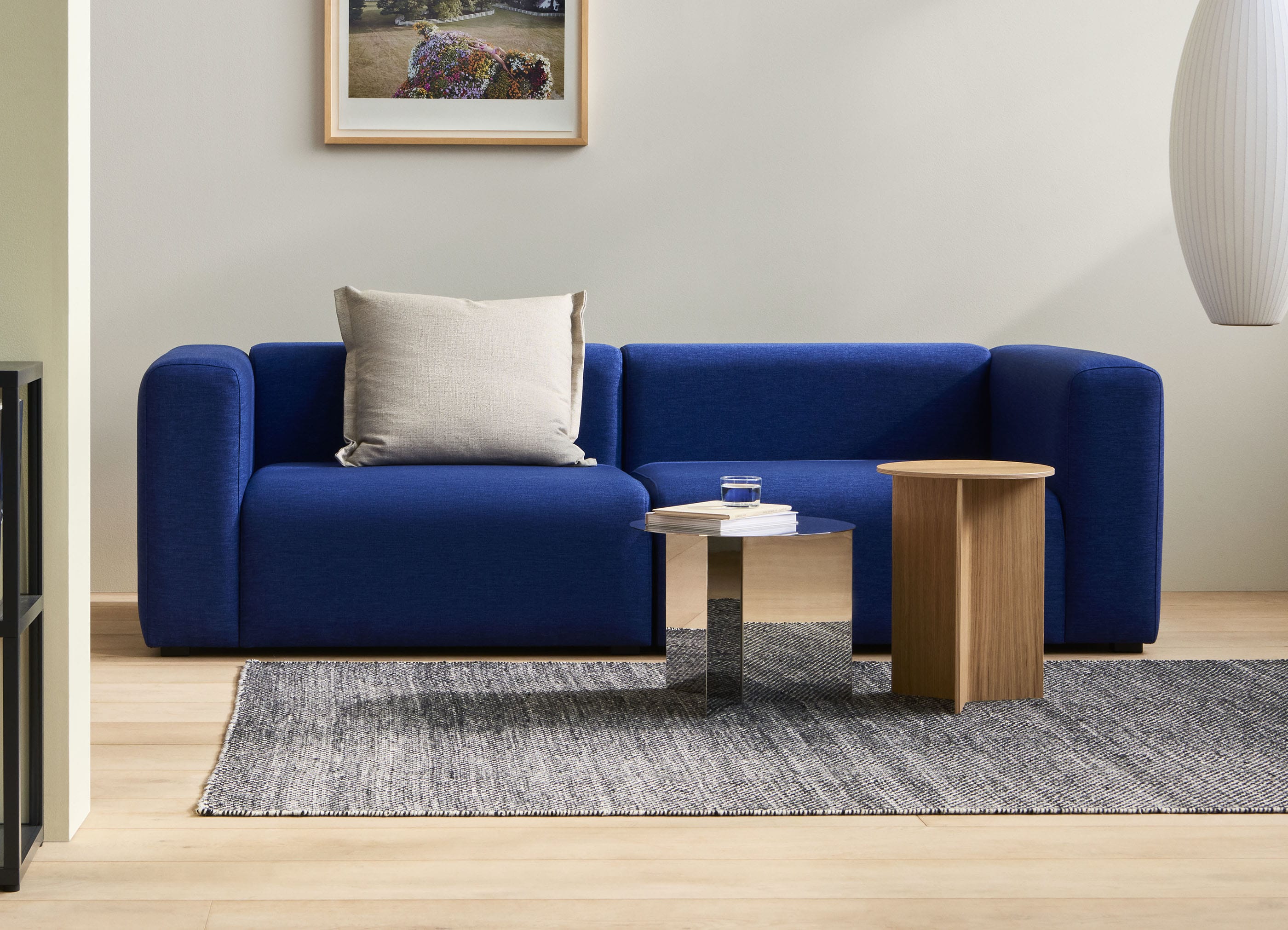 SLIT TABLE WOOD HIGH / Φ35 x H47 - テーブル | 【公式】HAY