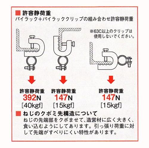 一般形鋼用管支持金具 ＜PH3W＞[ネグロス電工]の通販 ｜ 配管部品.com