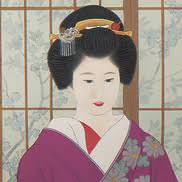 日本画 横尾芳月 - 骨董品 買取り八光堂