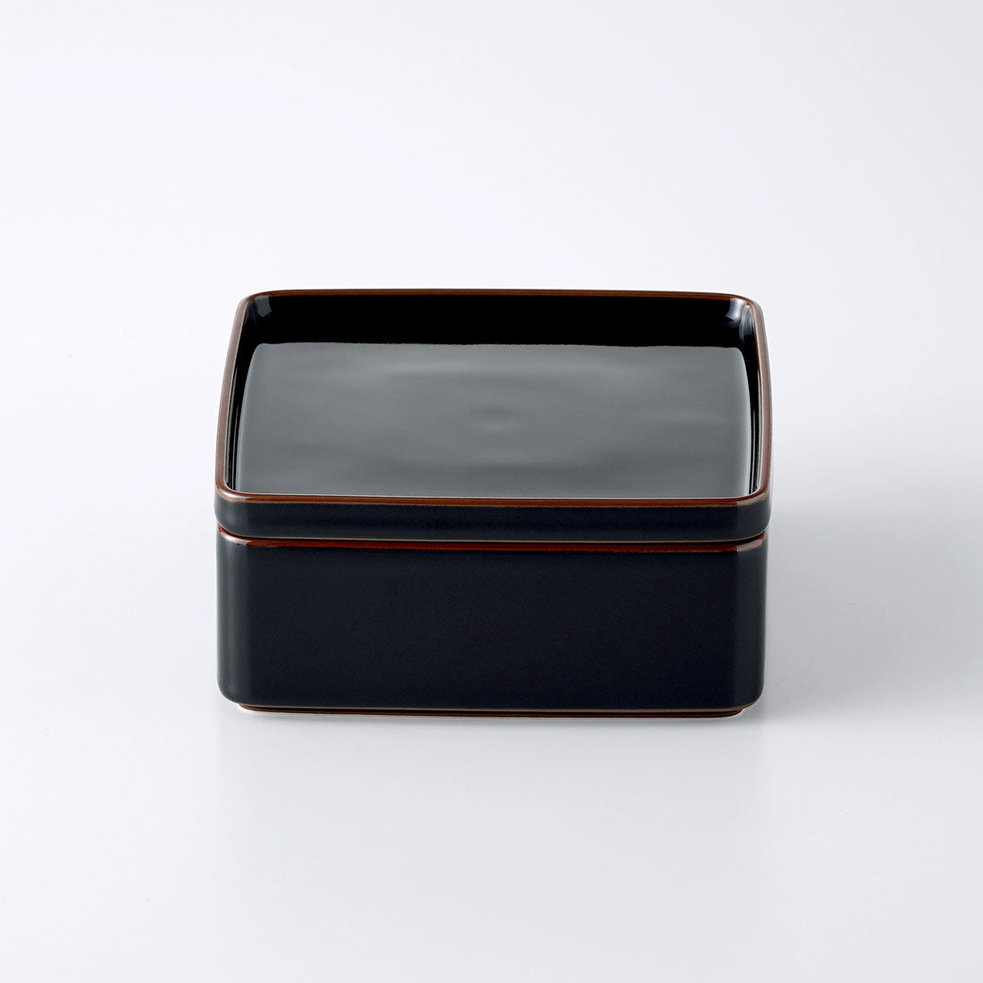 角型ふたもの(大) 天目 | 白山陶器直営オンラインストア