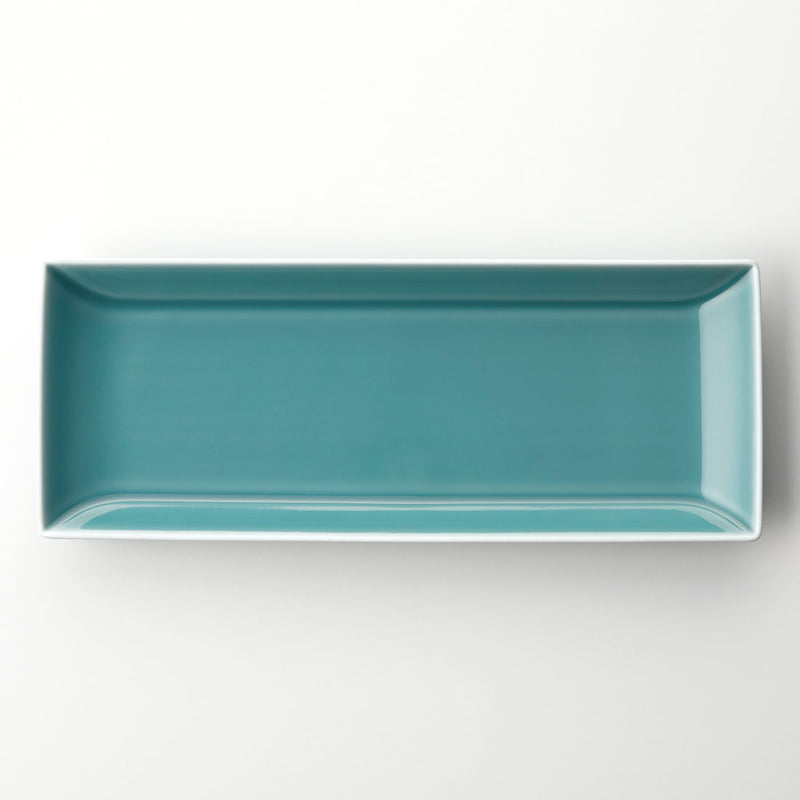 SHIHOU 長角盛付皿 青磁 | 白山陶器直営オンラインストア