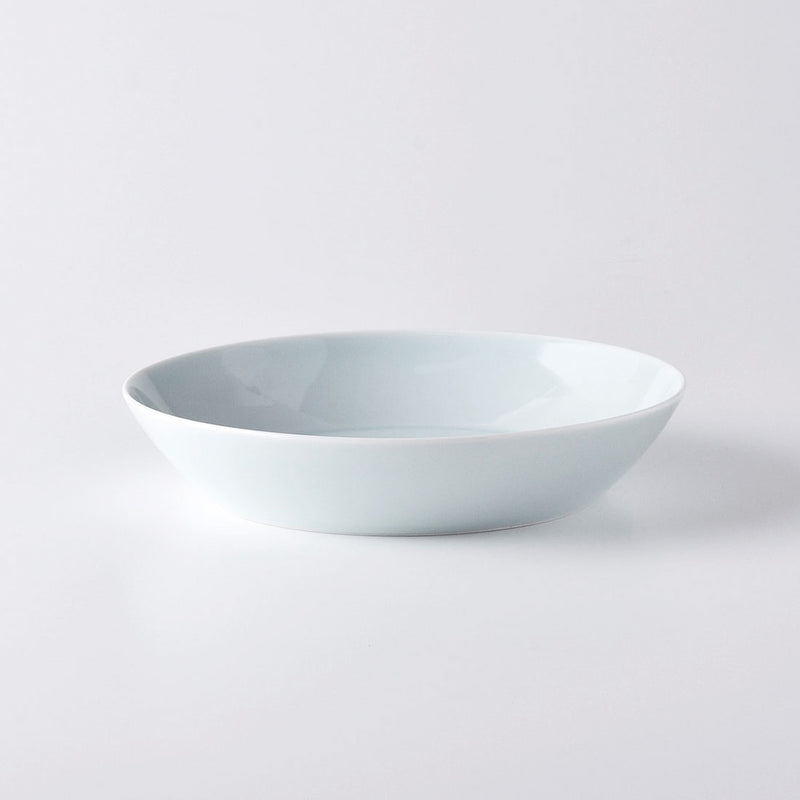 S-line 22cm深皿 青白釉 | 白山陶器直営オンラインストア