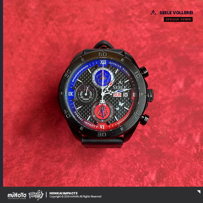 3rd 1018pt】崩壊3rd ゼーレ・双生の彼岸花 クォーツ腕時計【特殊航空