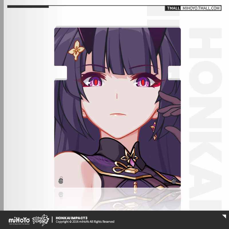 3rd 48pt】崩壊3rd 芽衣・雷の律者・夜雨春瀾 メガネ用アクリル