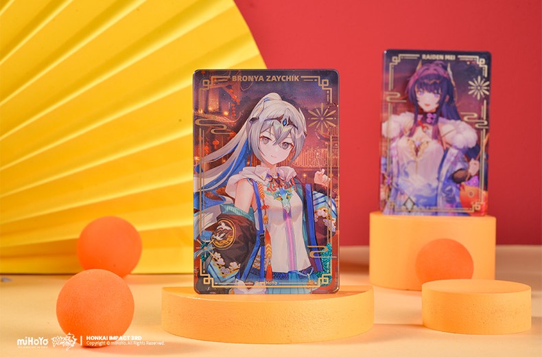 3rd 48pt】崩壊3rd 2023新春 花辰賀禧 グリッターアクリルブロック