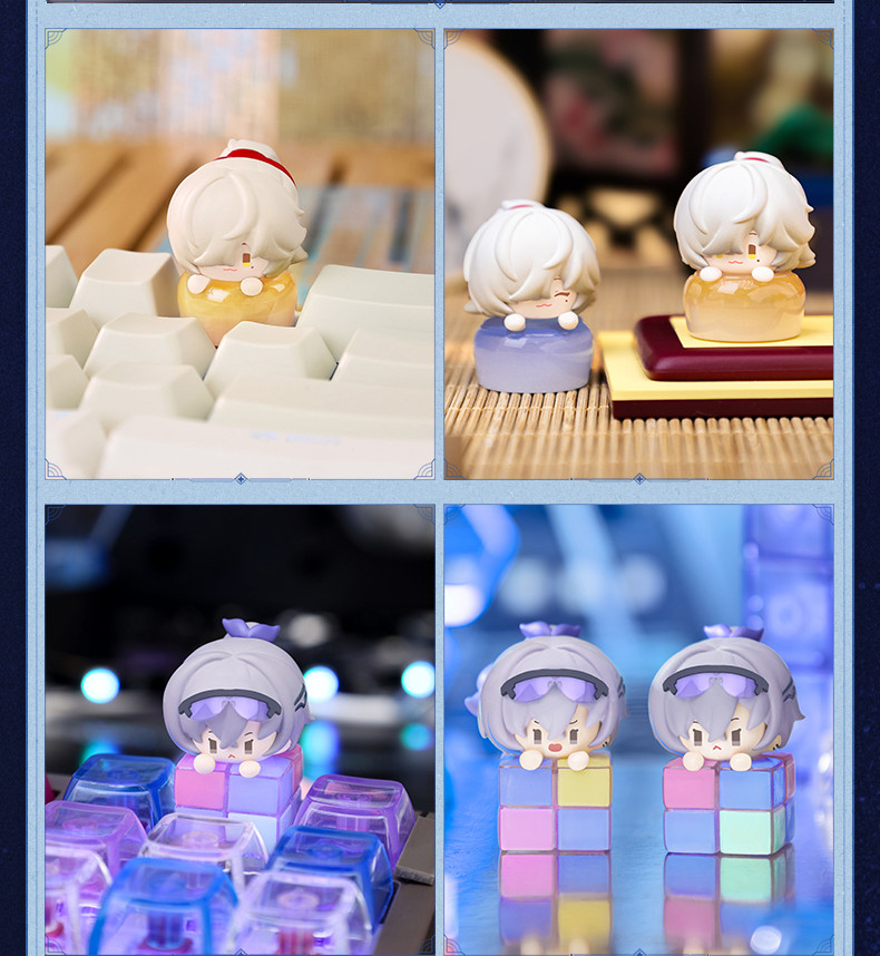 崩壊：スターレイル キーキャップVol.1 キャラ別2点セット｜HAKUTEA