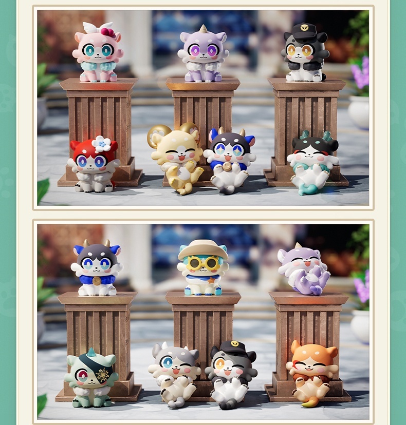 崩壊：スターレイル キメラ ミニフィギュアVol.1 ランダム4点セット