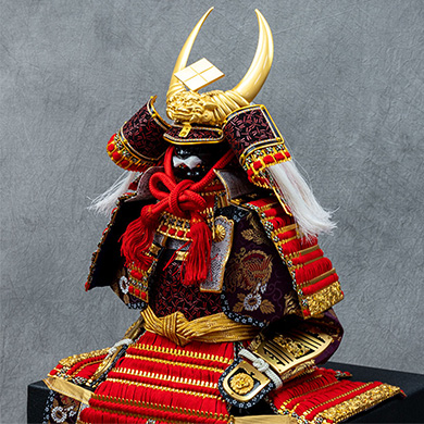 鎧よろいかぶと上原玉鳳作5月人形こどもの日男の子端午の節句武士武将