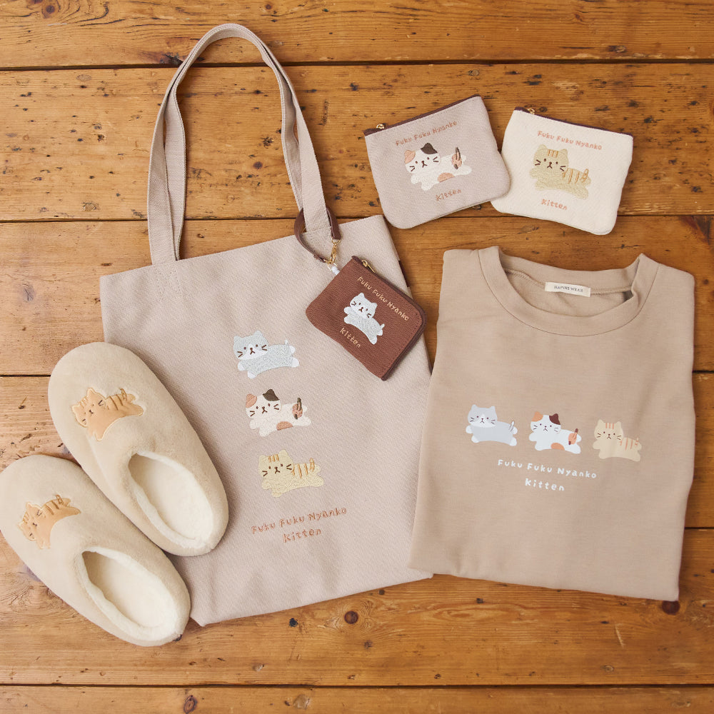 ふくふくにゃんこ KITTENトートバッグ – HAPiNS online shop