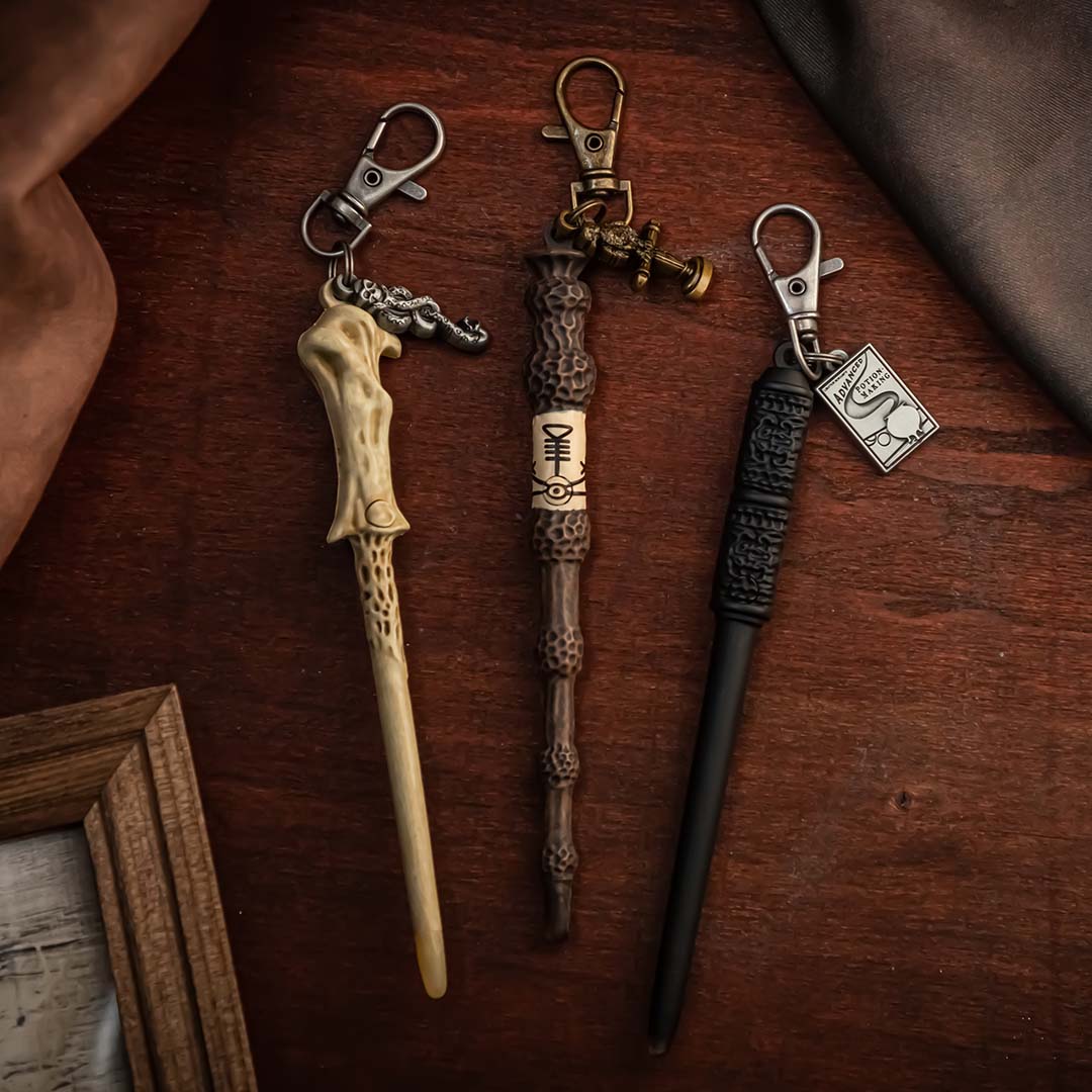 ハリー・ポッター セブルス・スネイプ 光る杖キーホルダー | ハリー