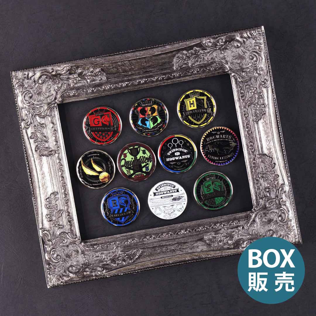 セット販売】金バッジ クィディッチ 全10種 | ハリー・ポッター