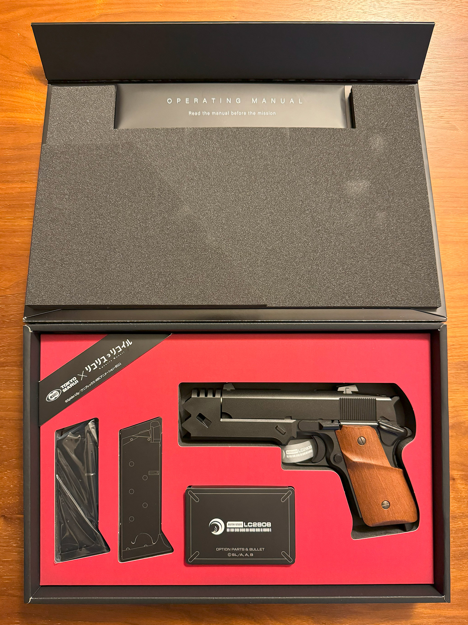 東京マルイ × アニメ「リコリス・リコイル」のコラボ「千束の銃