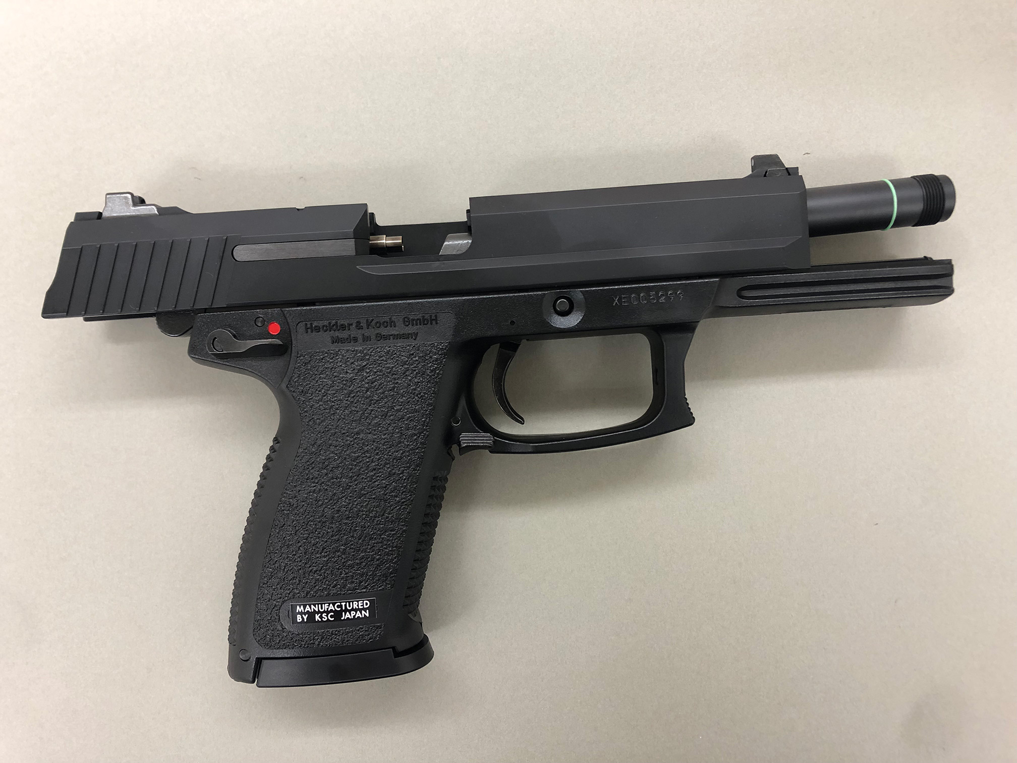 KSC HK mk23 SOCOM Co2ガスブローバックガン レビュー