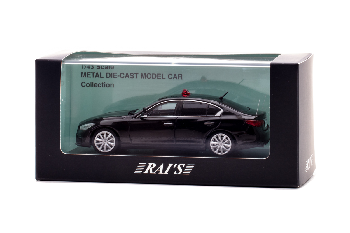 1/43 日産 スカイライン GT (V37) 2024 警察本部警備部要人警護車両