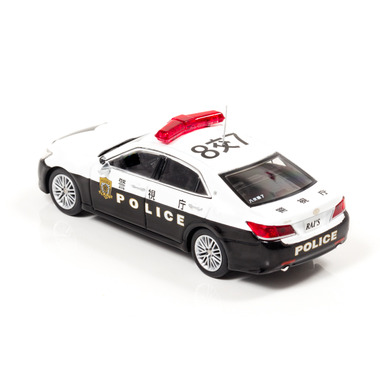 1/64 トヨタ クラウン アスリート (GRS214) 警視庁交通機動隊車両 (8交