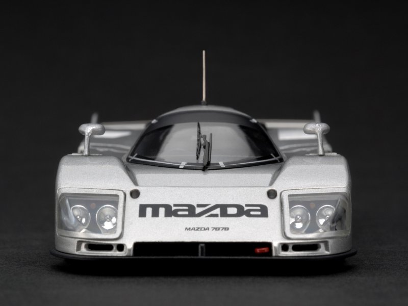 998 MAZDA 787B (PLAIN COLOR MODEL: DARK SILVER)