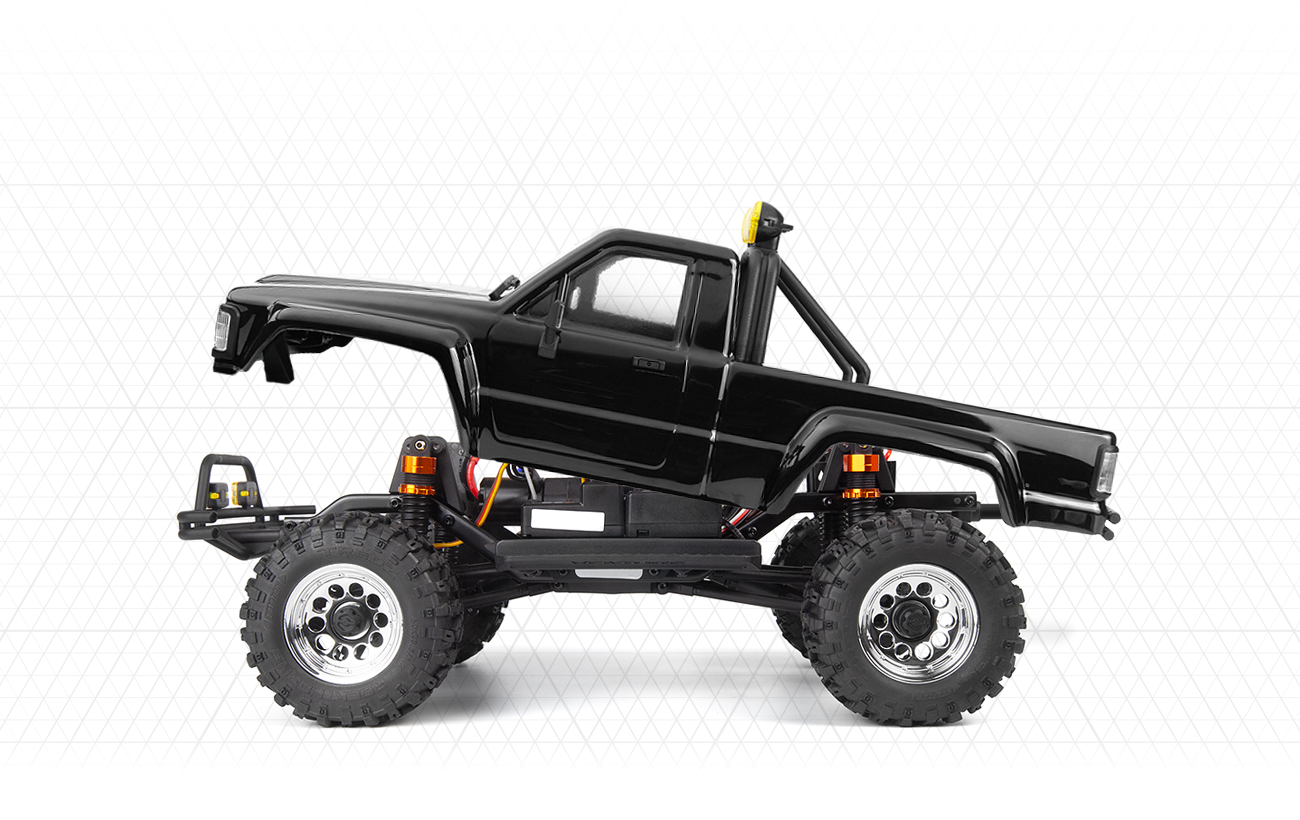 160968 Venture18 FLUX 1985 Toyota Hilux SR5 - Black