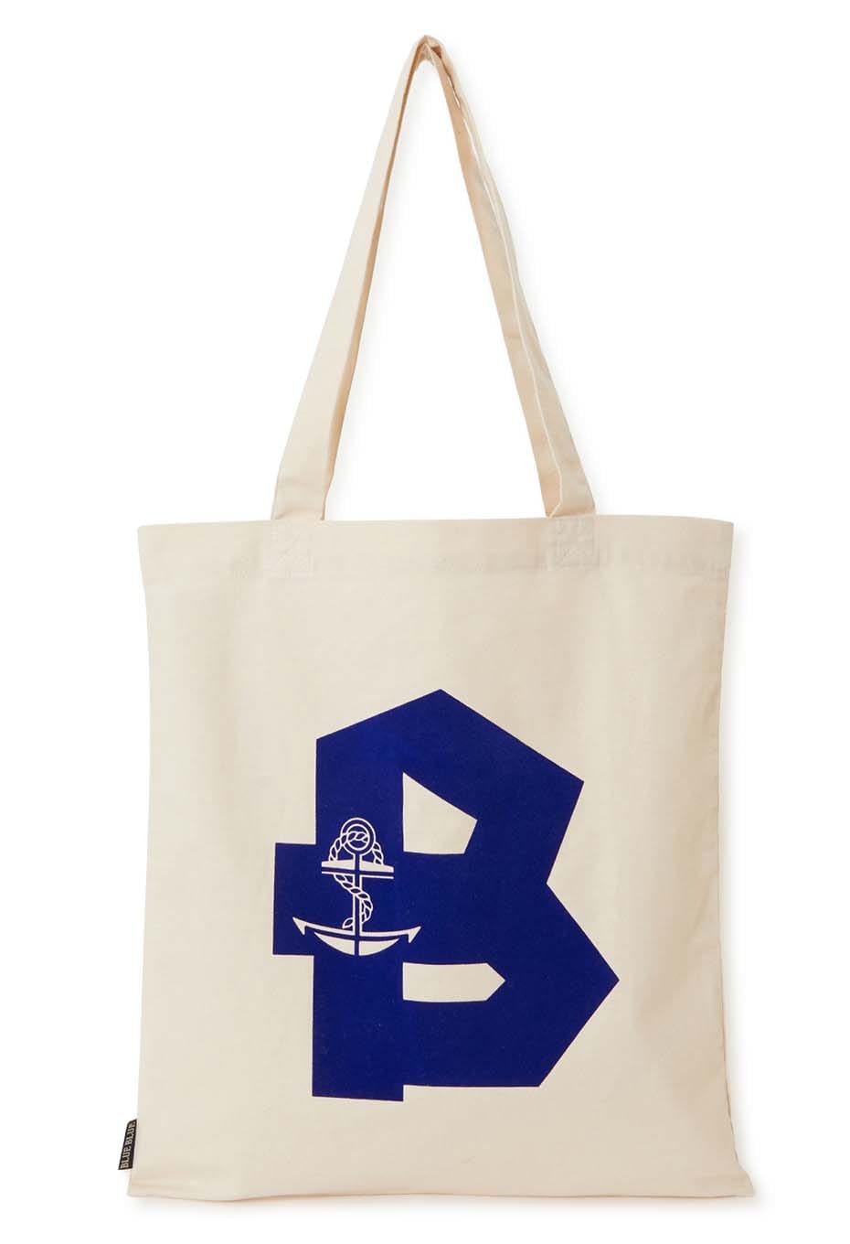 フロッキー SQUARE B カラークロストートバッグ | BLUE BLUE