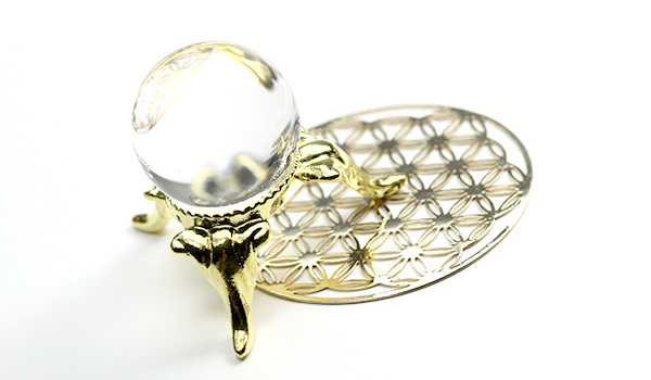 神聖図形七星陣セット（無垢水晶）20mm|パワーストーンのヒーリング