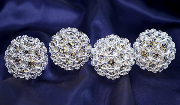 バッキーボール「賢者の石」inフラワーオブライフ|パワーストーンの