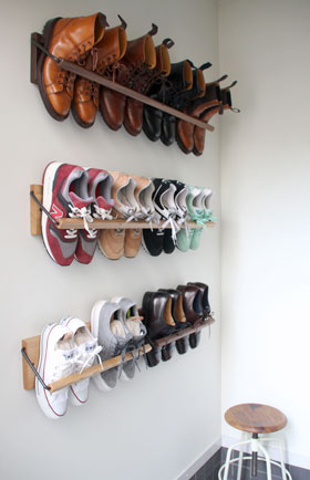 Sneaker wall｜ スニーカーウォール 壁掛けシューズラック