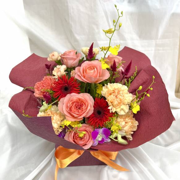 お取り寄せ オリジナルフラワー 【ブーケ風】アレンジメント｜花