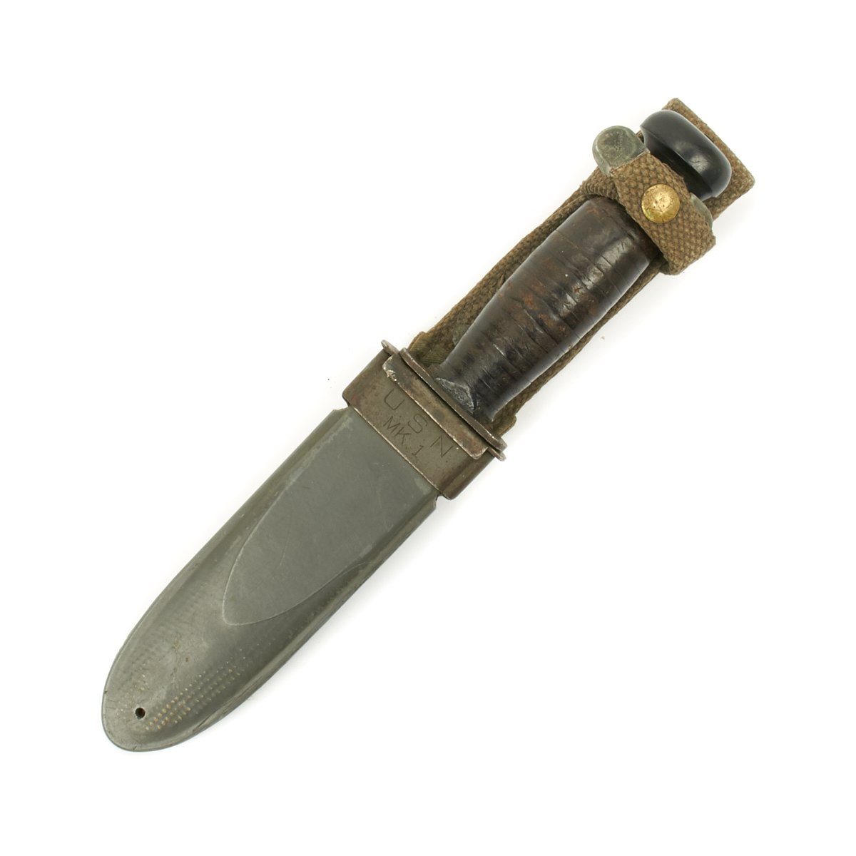Original U.S. WWII Navy USN Mark 1 Fighting Knife by CAMILLUS with