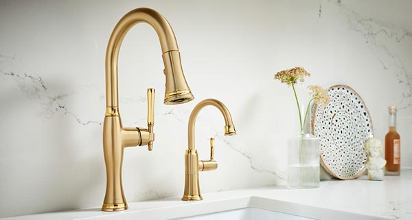 おしゃれなキッチン用浄水器 61358LF-C-GLPG 単水栓 | DELTA BRIZO