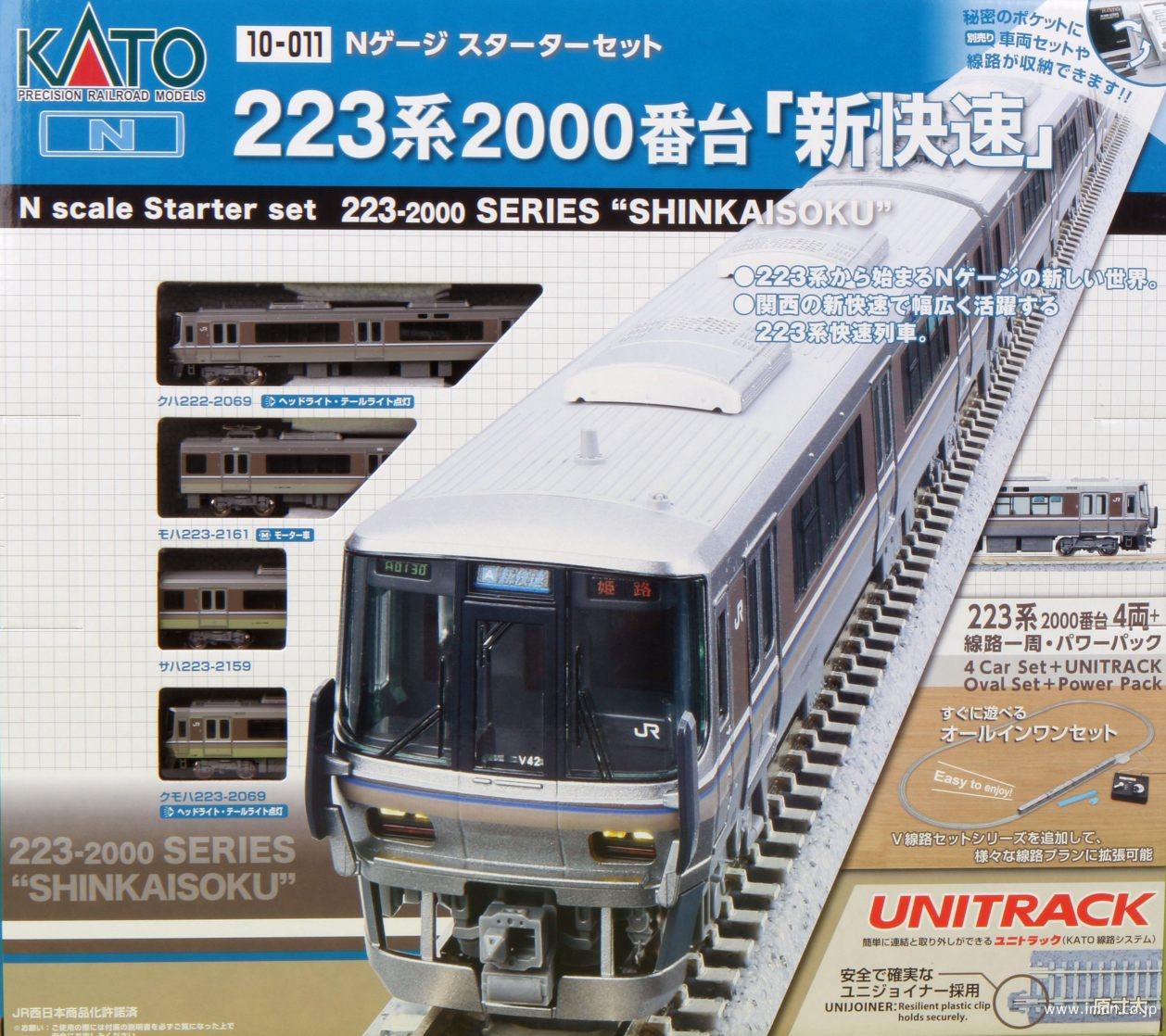 スターターセット 223系2000番台＜新快速＞ | 鉄道模型店