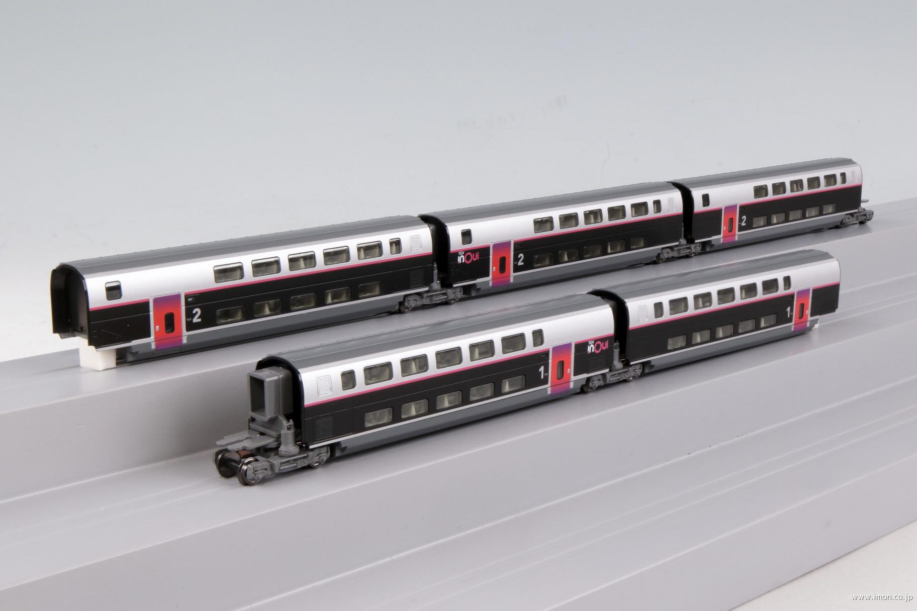 TGV（ユーロデュープレックス「イヌイ」）増結5両 | 鉄道模型店
