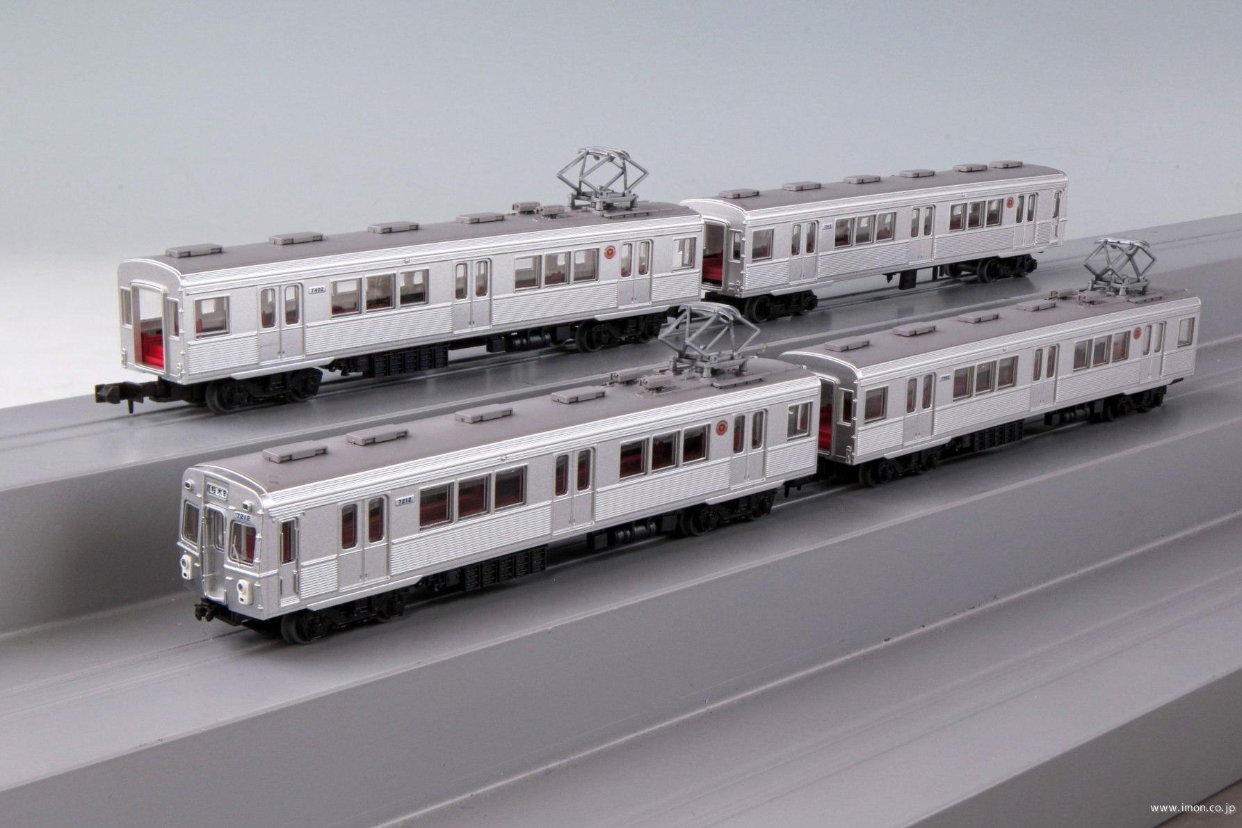 鉄コレ 東急7200系東横線・非冷房車4両 | 鉄道模型店 Models IMON