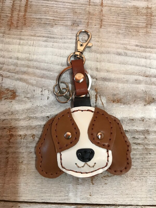本革キャバリアキーホルダー - INU－CLOSET