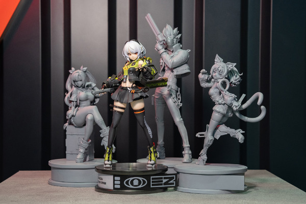 ゼンレスゾーンゼロ』より「邪兎屋」の4人が早くもフィギュア化