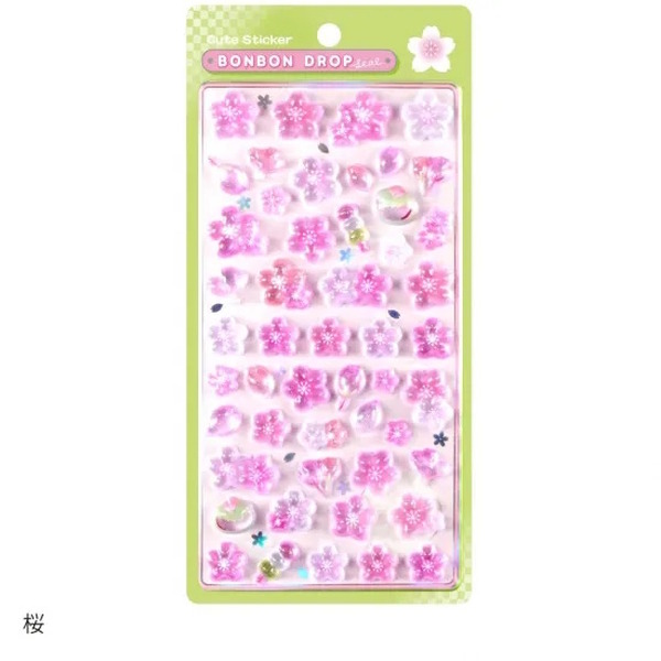 ボンボンドロップシールより和柄、churukiraシリーズなど全28柄が再販