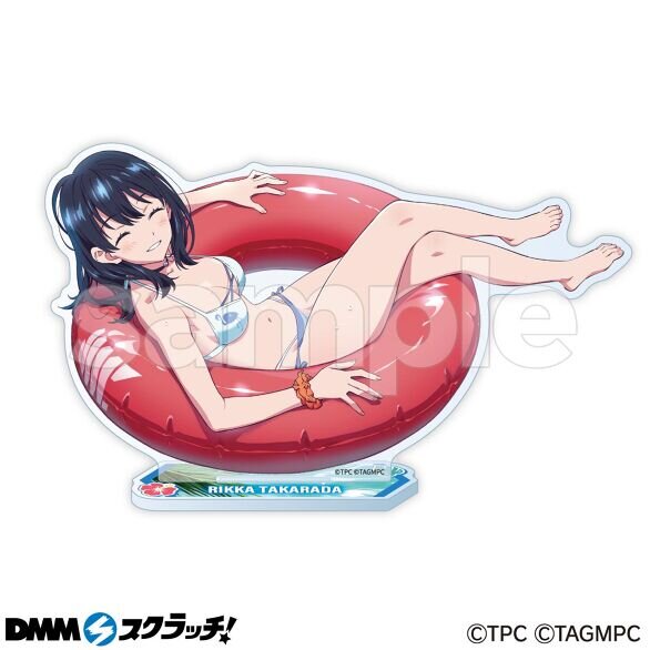 宝多六花、新条アカネの水着姿を描き下ろし！「SSS.GRIDMAN