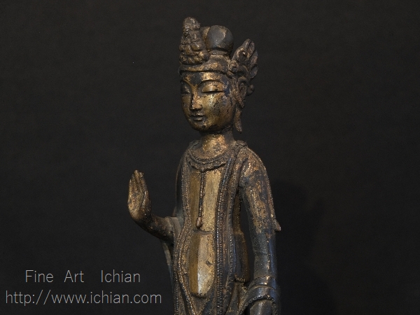 白鳳金銅菩薩立像白鳳時代 七世紀頃 :: ichian