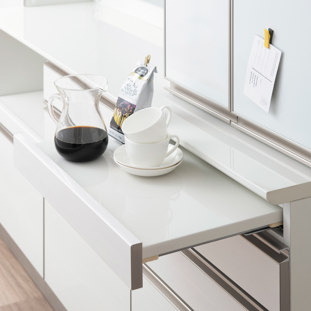 AYANO（綾野製作所）キッチンボード「クラスト」幅180cm 奥行45cm 高さ