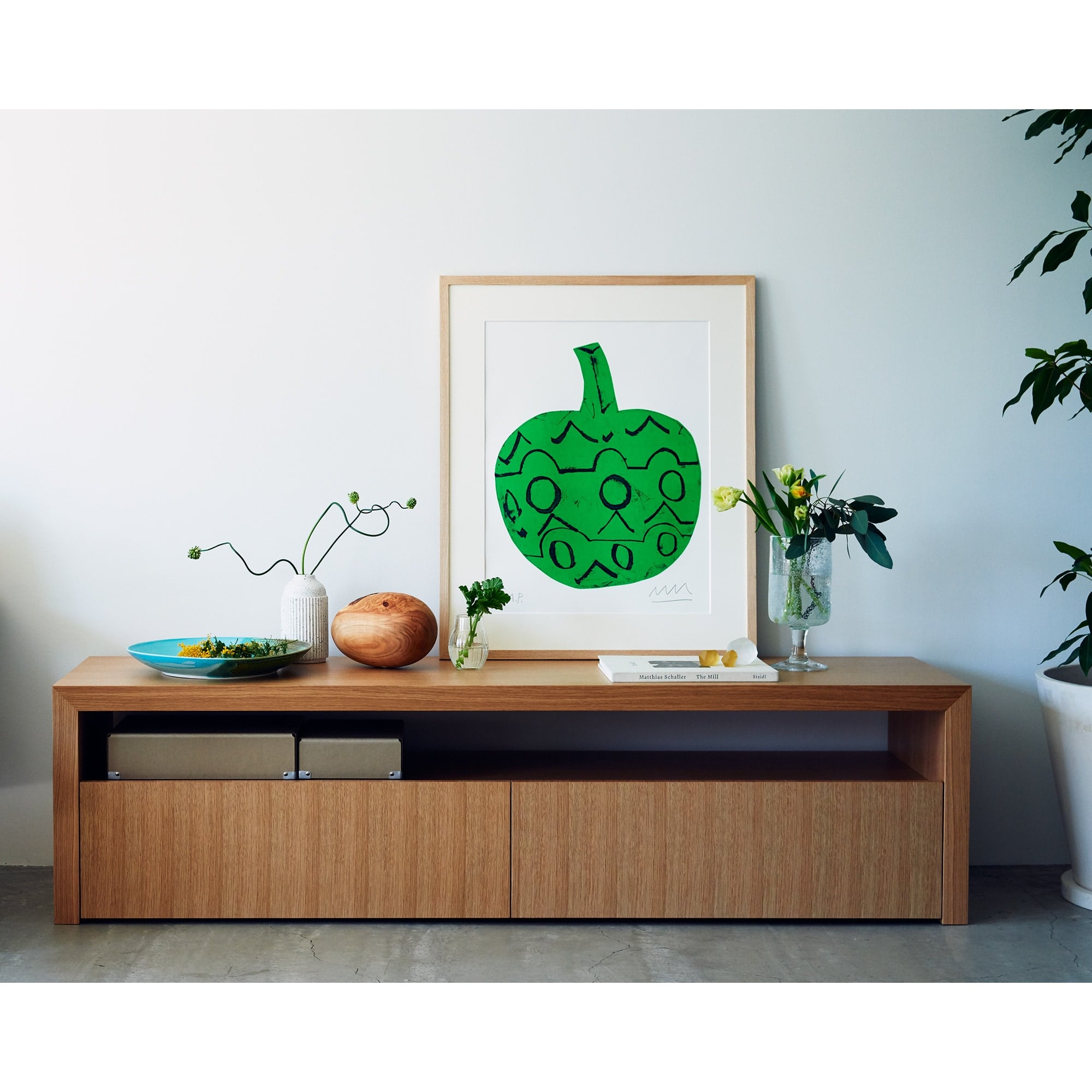 MARGOT LOW BOARD Natural｜TVボード・サイドボード｜IDEE SHOP Online