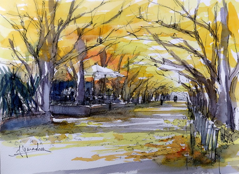 五十嵐・水彩画HPコラム