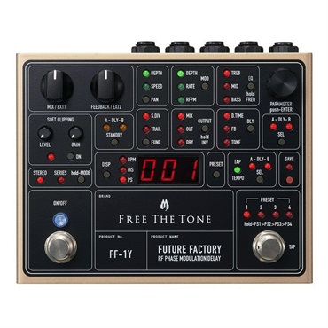 Free The Tone FIRE MIST / FM-1V（OVERDRIVE）（フリーザトーン