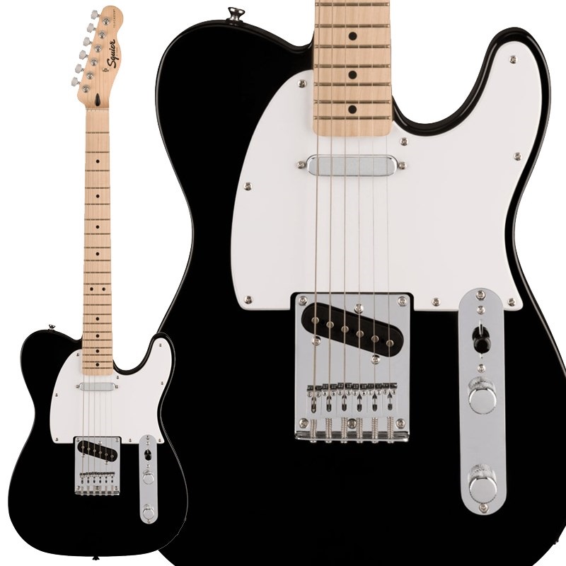 Squier by Fender Squier Sonic Telecaster (Black/Maple Fingerboard