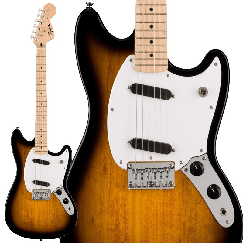 Squier by Fender Squier Sonic Mustang (2-Color Sunburst/Maple