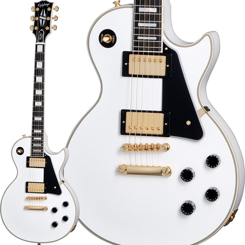 Epiphone Inspired by Gibson Custom Shop Les Paul Custom (Alpine
